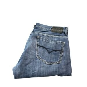 Diesel Quaratt Button Fly Stonewashed Men's Jeans Size 36x32